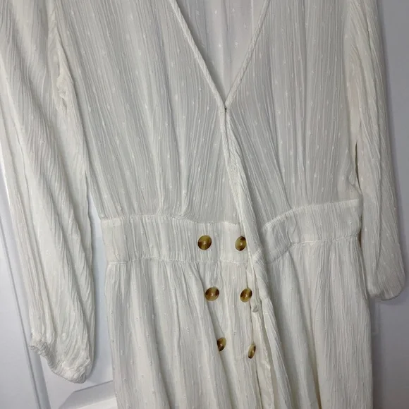 White Boho Dress - Picture 3 of 3